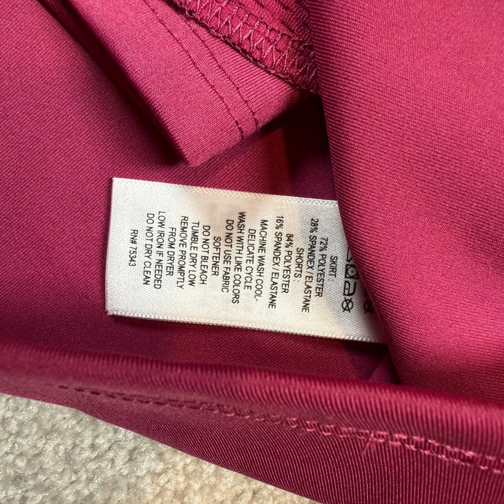 NEW Tommy Bahama Skort Women Small Pink Everyday Active UPF 50 Moisture Wicking - Picture 6 of 8